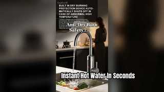 ก๊อกน้ำร้อนทันที Tankless เครื่องทำความร้อนสแตนเลส