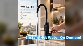 ก๊อกน้ำร้อนทันทีสำหรับห้องครัวและห้องน้ำเครื่องทำน้ำอุ่นไฟฟ้า Tankless แตะวัสดุ ABS,